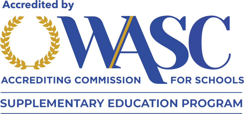 Accredited by WASC — Accrediting Commission for Schools · Supplementary Education Program
